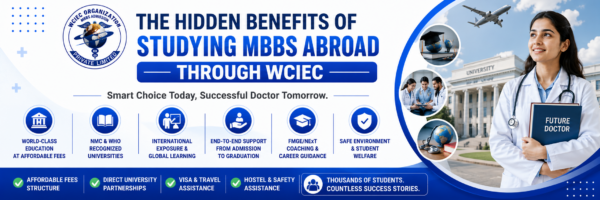 The Hidden Benefits of Studying MBBS Abroad Through WCIEC